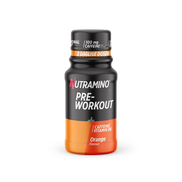 Pre Workout shot Nutramino (12 x 60ml) (aroma portocale)